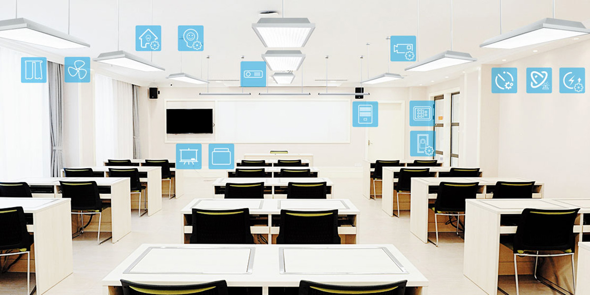 智多多客戶案例：庵埠華僑中學(xué)教室燈光改造